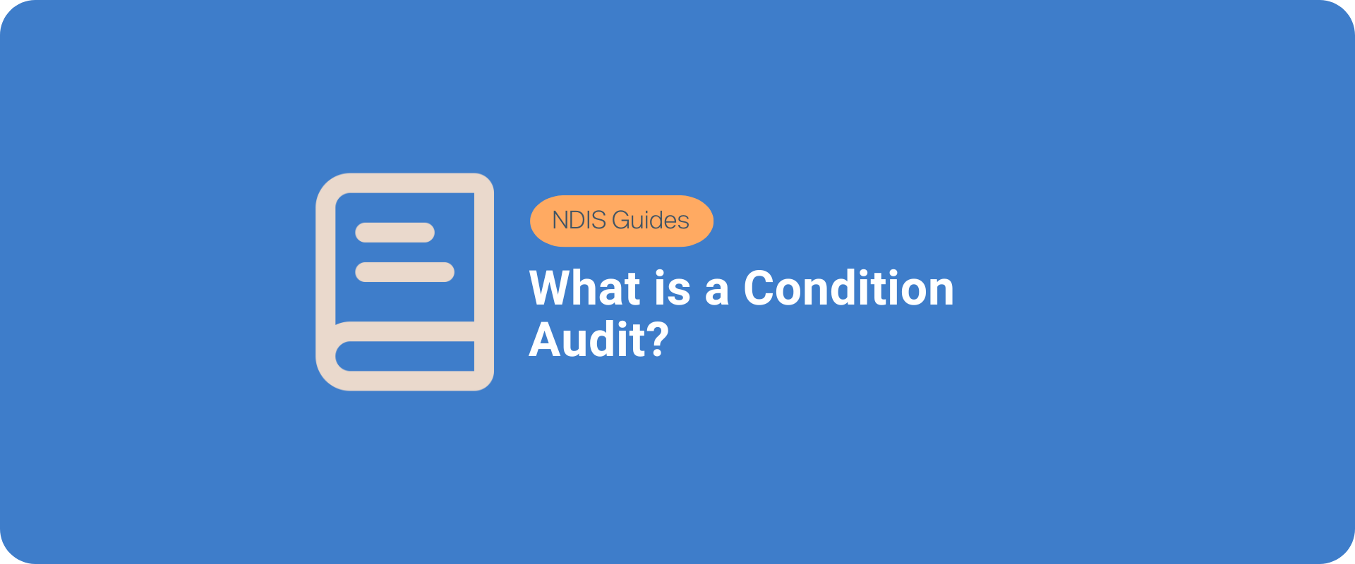 Understanding the NDIS Condition Audit