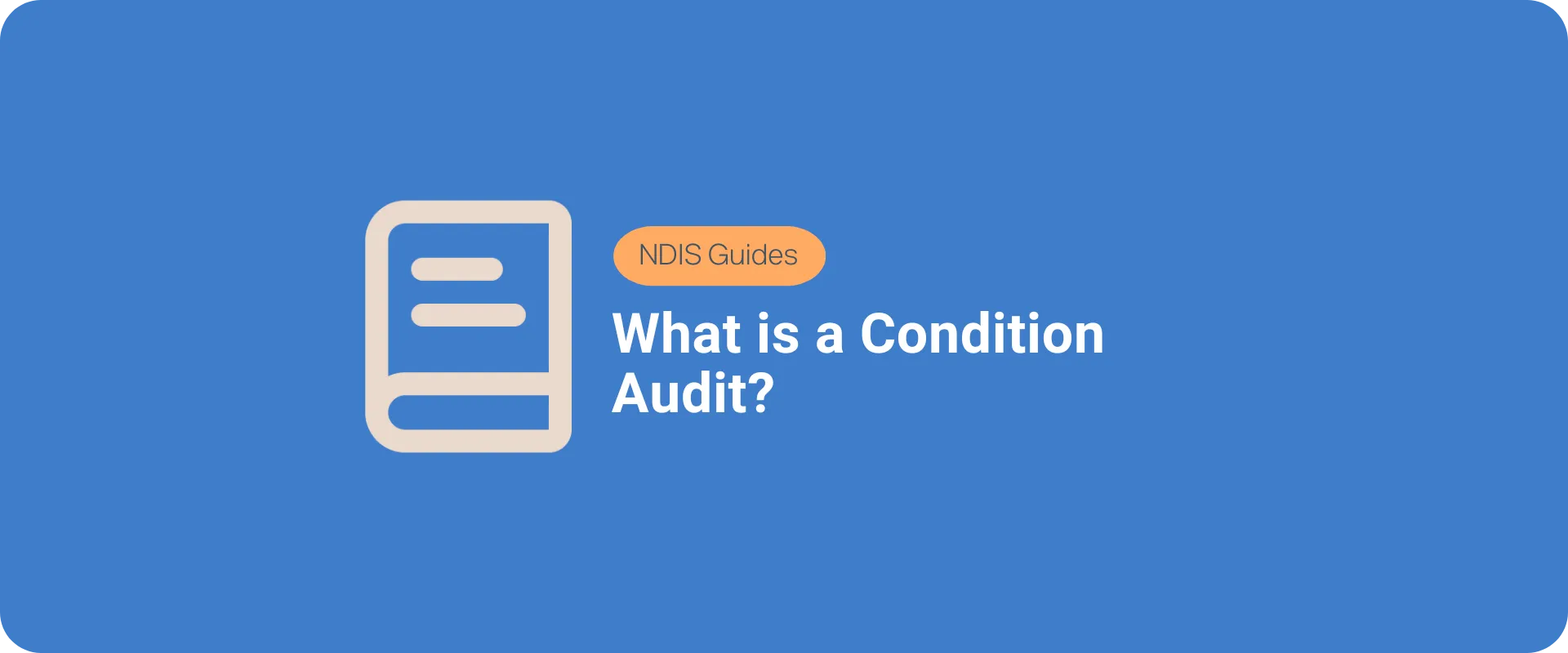 Understanding the NDIS Condition Audit