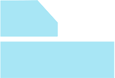 Icon showing a light blue document with a folded corner above a horizontal light blue rectangle.