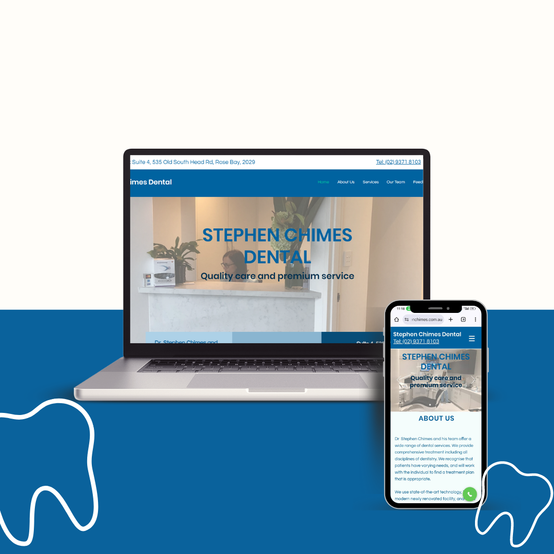 Website Design for Dental Clinic