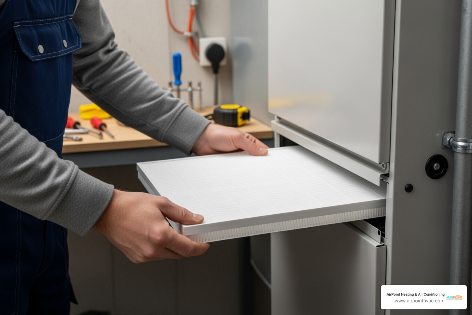 homeowner changing a clean furnace filter - 24 hour heating service in bellflower ca homeowner changing a clean furnace filter - 24 hour heating service in bellflower ca