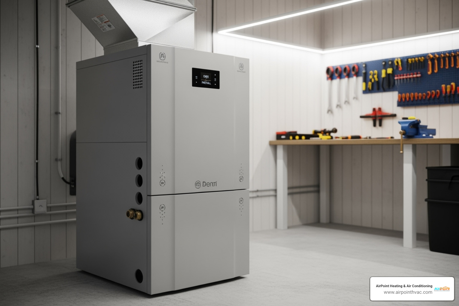 modern, high-efficiency heating unit ready for installation - heating service in dana point ca