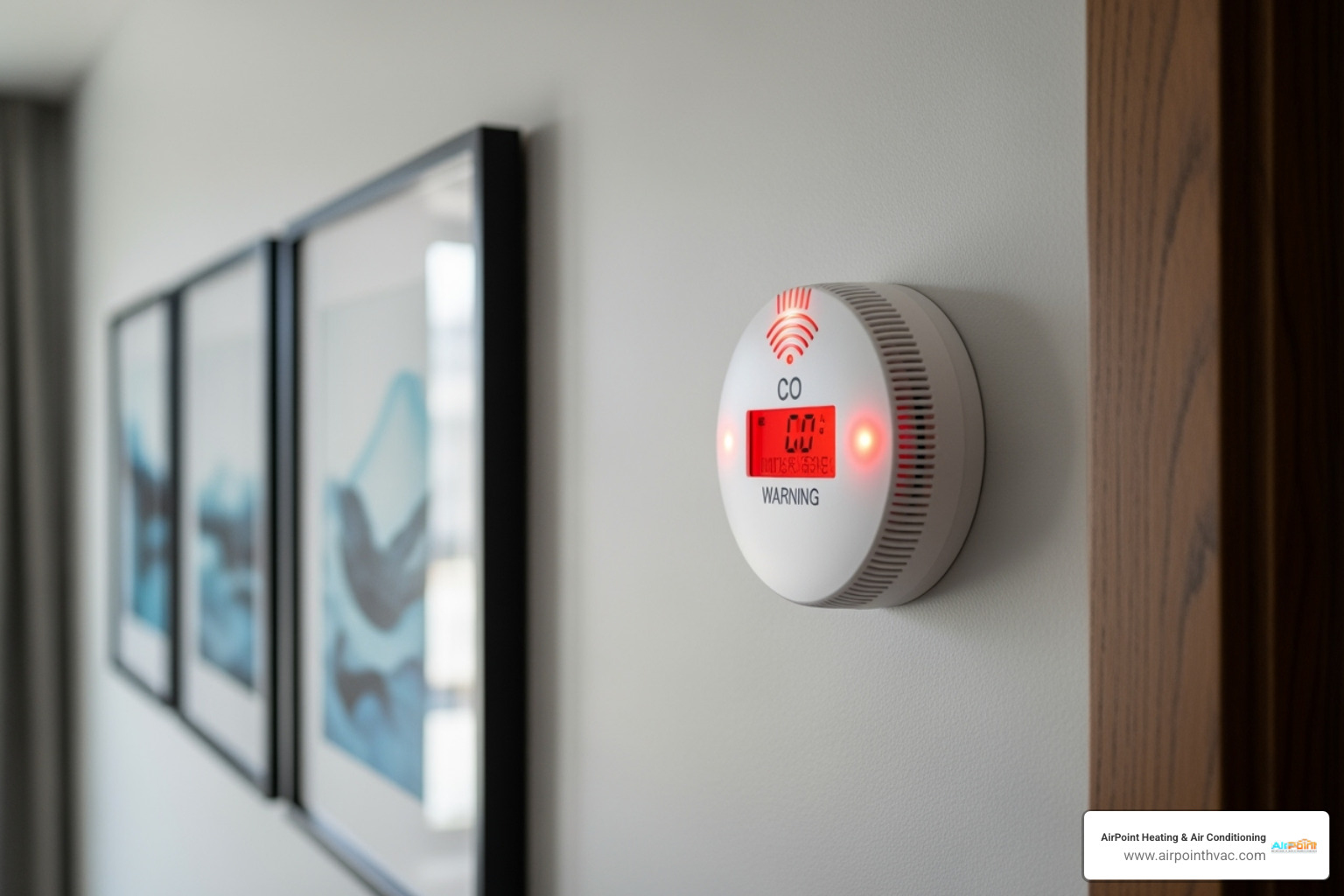 carbon monoxide detector alarming in a home - 24 hour heating service in la habra ca