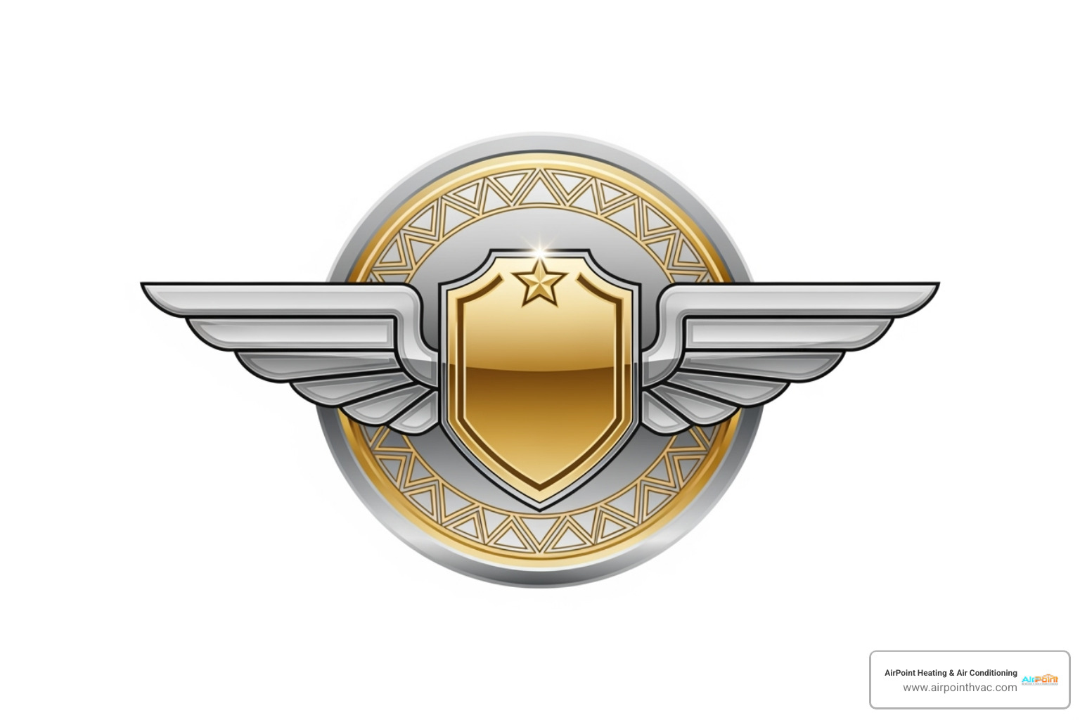 Licensed & Insured badge - 24 hour heating service in la mirada ca