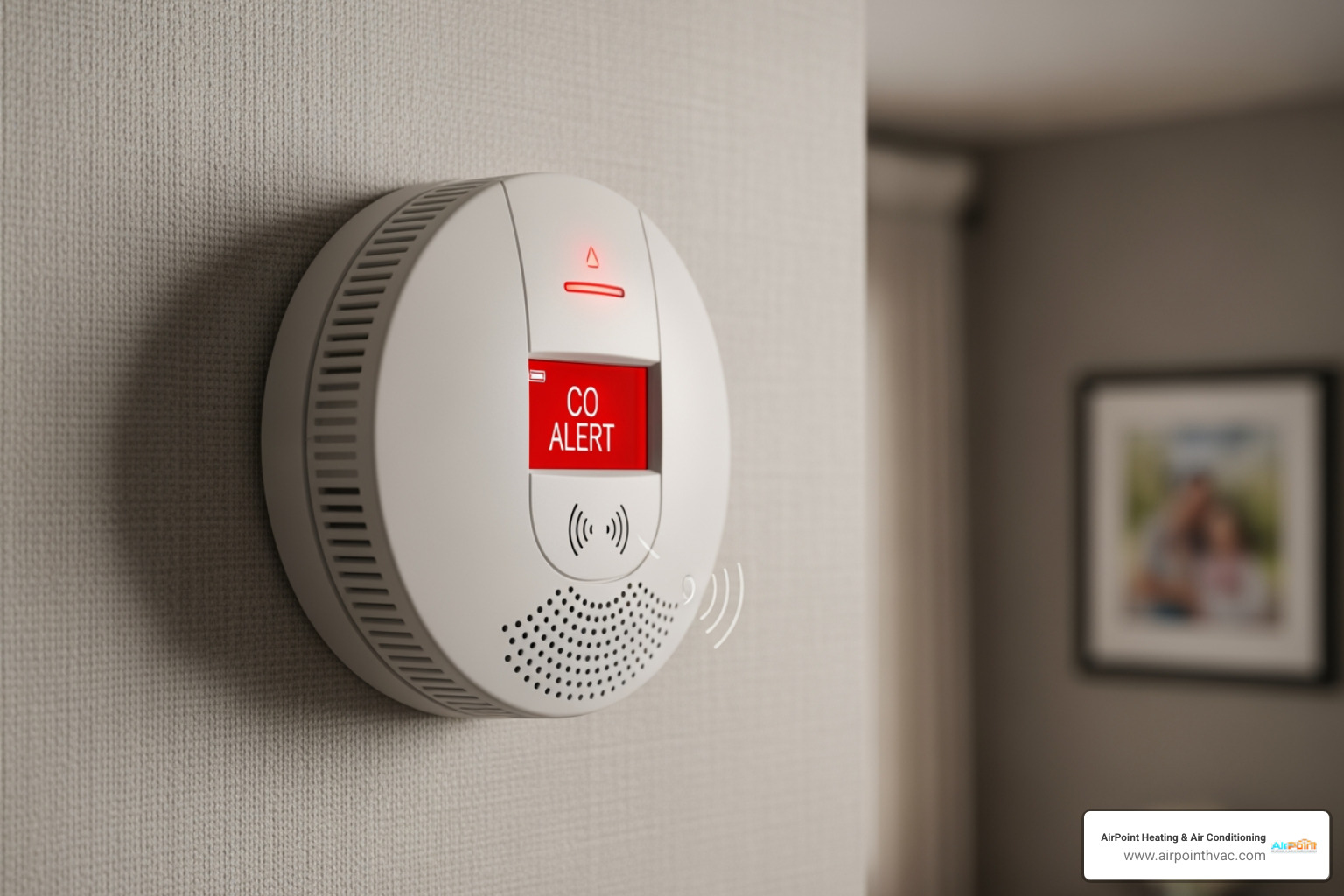 A carbon monoxide detector alarming - 24 hour heating service in norwalk ca