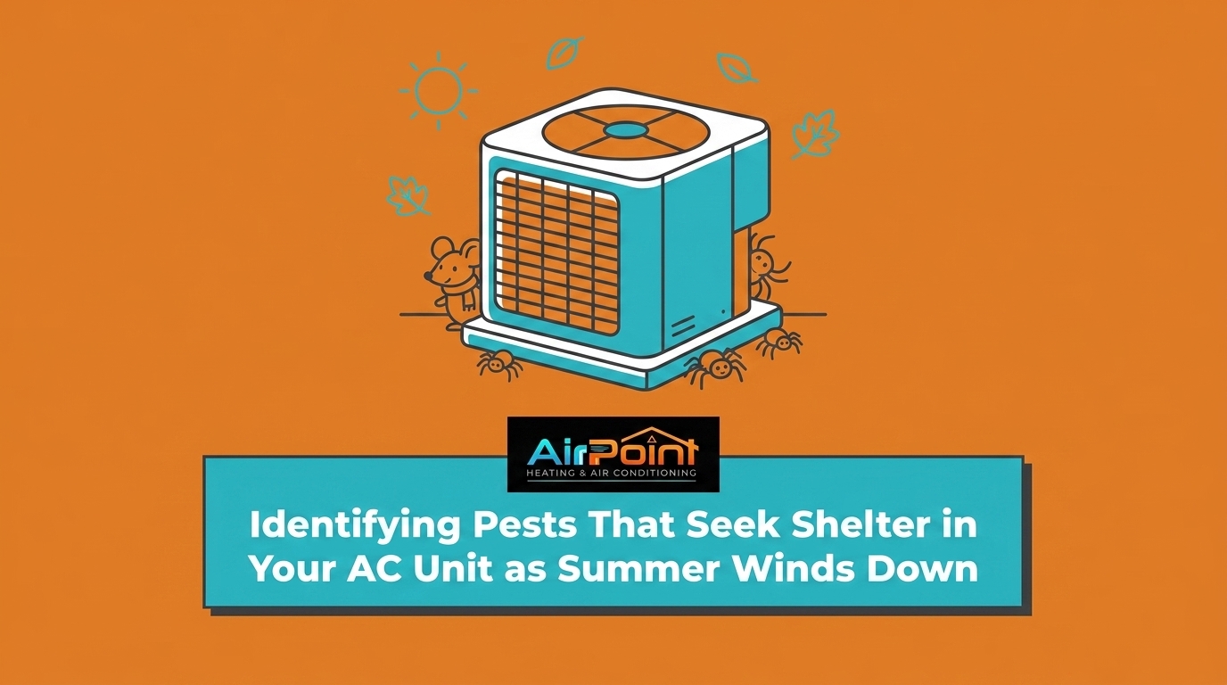 Identifying Pests That Seek Shelter in Your AC Unit as Summer Winds Down