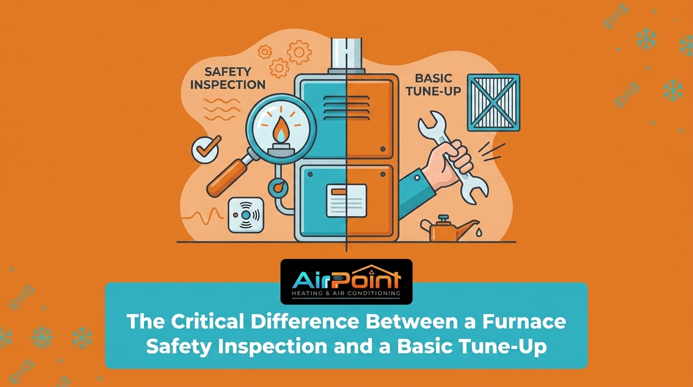The Critical Difference Between a Furnace Safety Inspection and a Basic Tune-Up