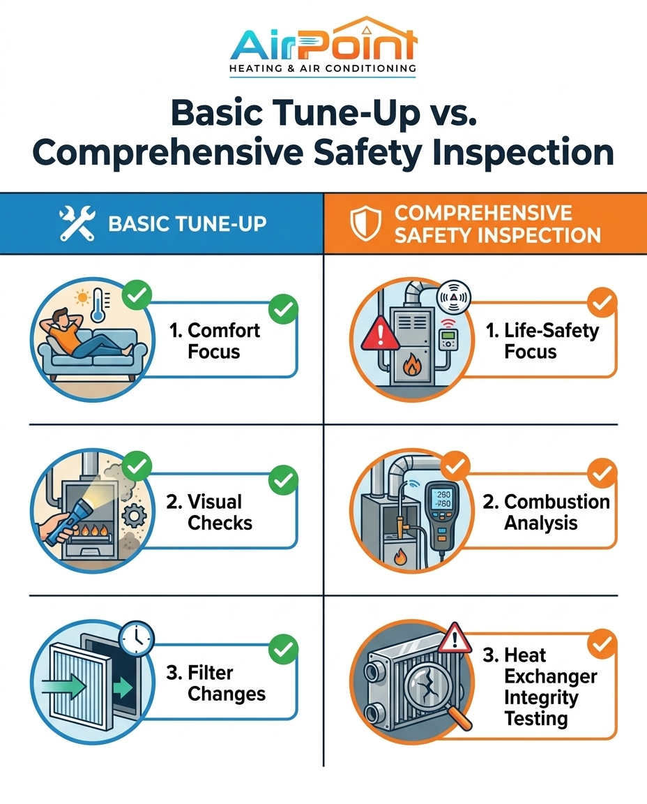 Basic Tune-Up vs. Comprehensive Safety Inspection