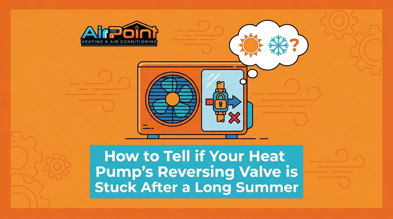 How to Tell if Your Heat Pump's Reversing Valve is Stuck After a Long Summer
