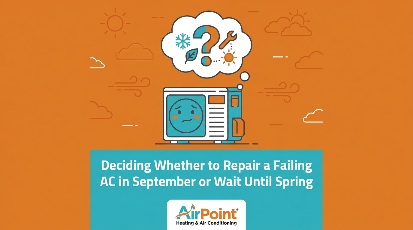 Deciding Whether to Repair a Failing AC in September or Wait Until Spring