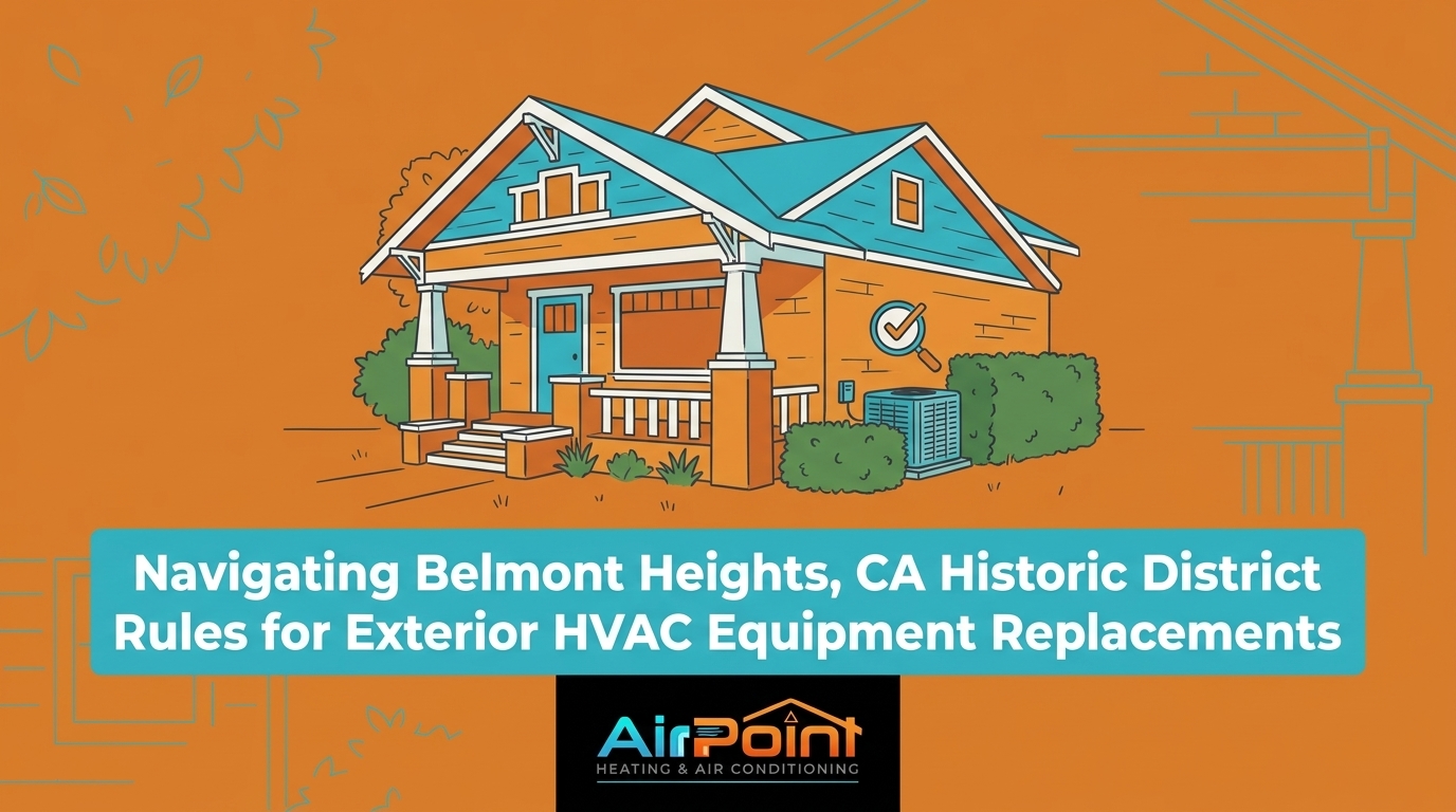 Navigating Belmont Heights' Historic District Rules for Exterior HVAC Equipment Replacements
