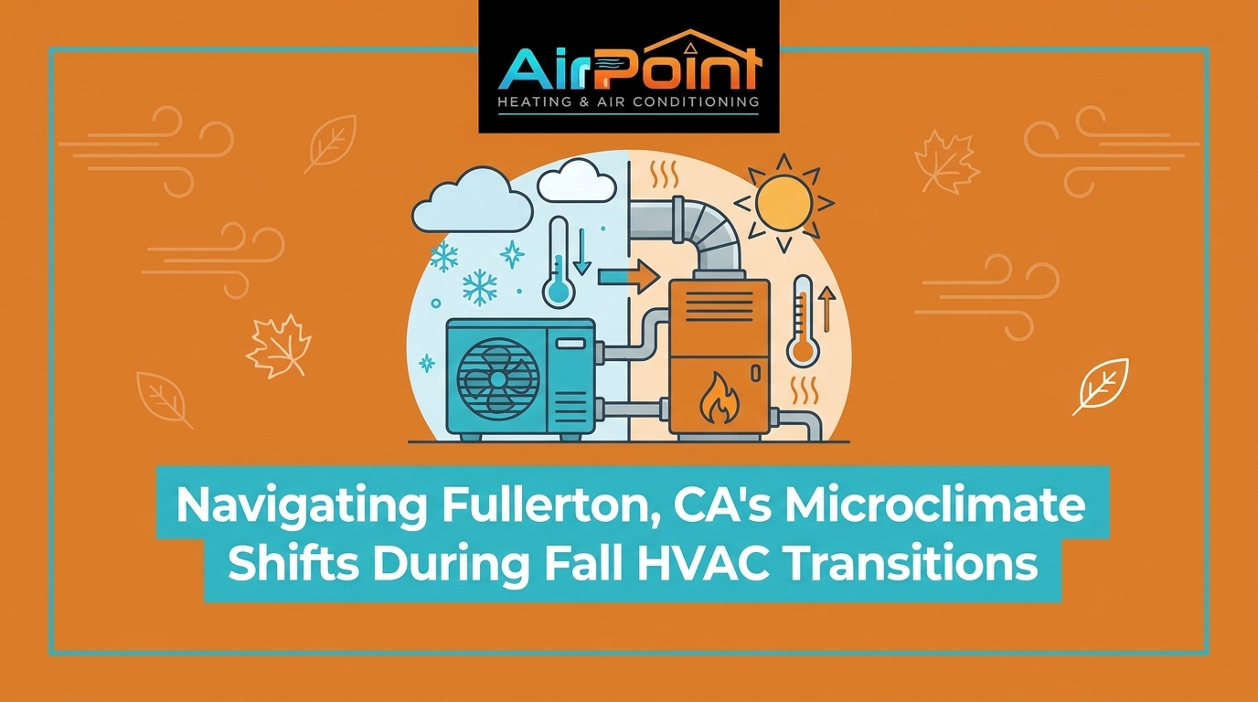 Addressing Fullerton's Unique Microclimate Shifts During Fall HVAC Transitions