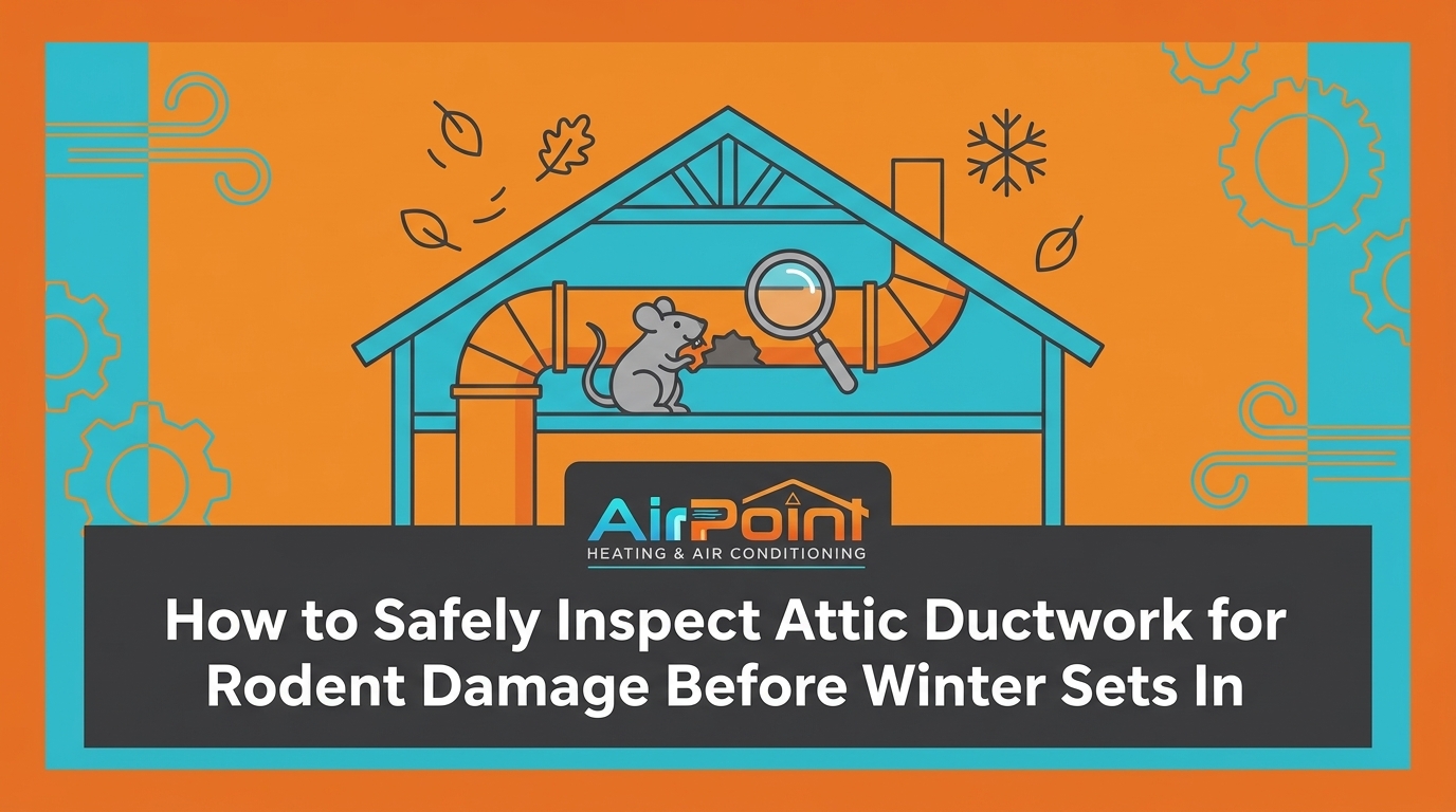 How to Inspect Your Attic Ductwork for Rodent Damage Before Winter Sets In
