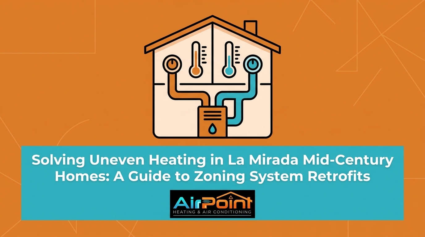 Retrofitting La Mirada Mid-Century Homes with Zoning Systems for Better Temperature Control