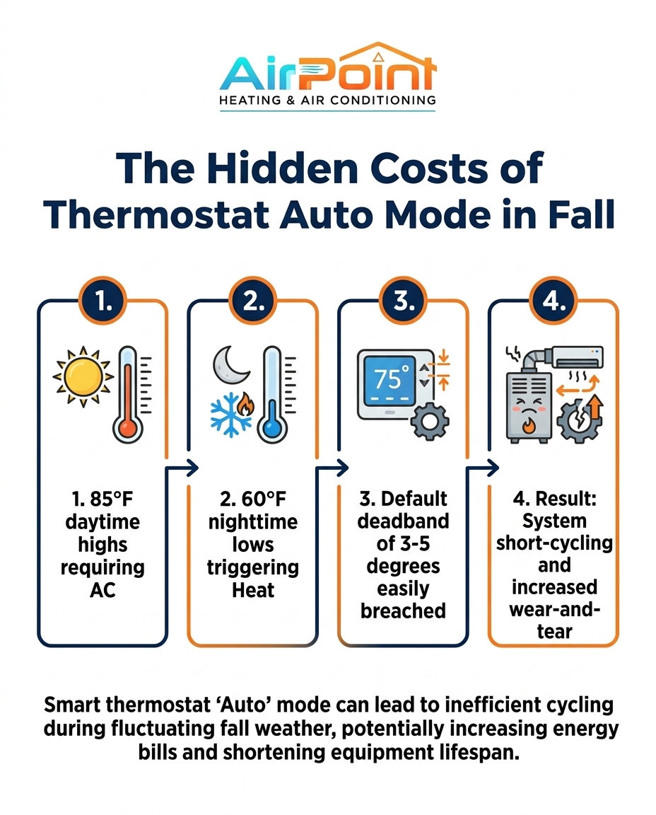 The Hidden Costs of Thermostat Auto Mode in Fall
