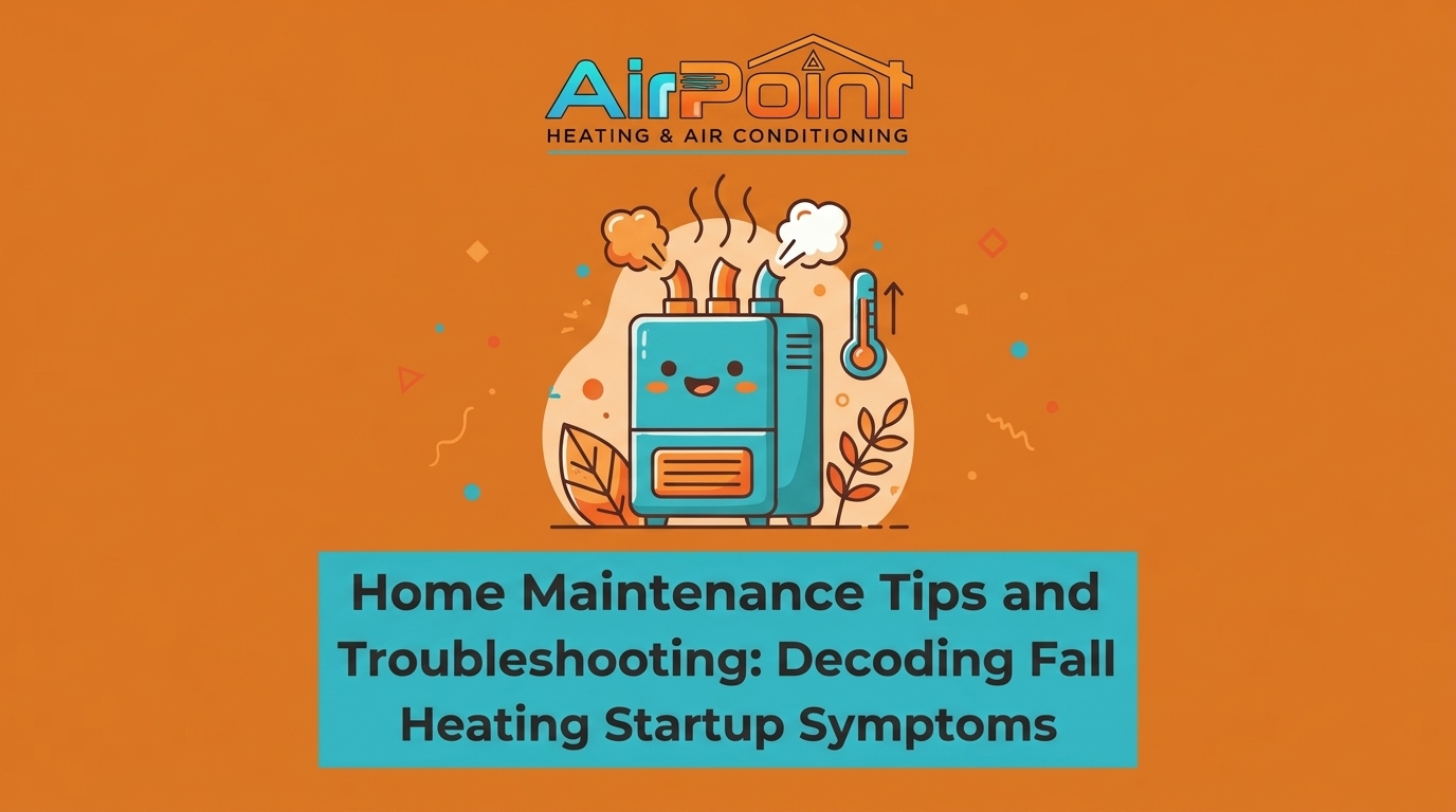 Home Maintenance Tips and Troubleshooting: Decoding Fall Heating Startup Symptoms