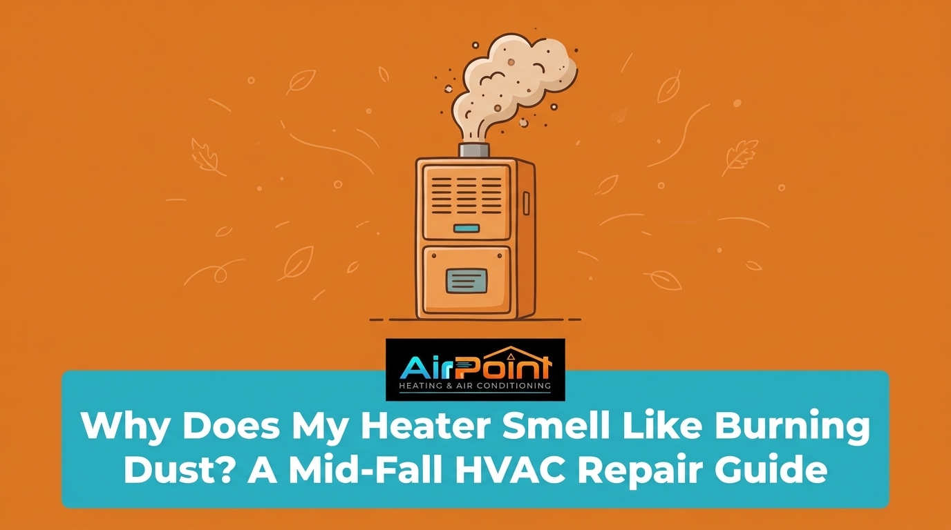 Why Does My Heater Smell Like Burning Dust? A Mid-Fall HVAC Repair Guide