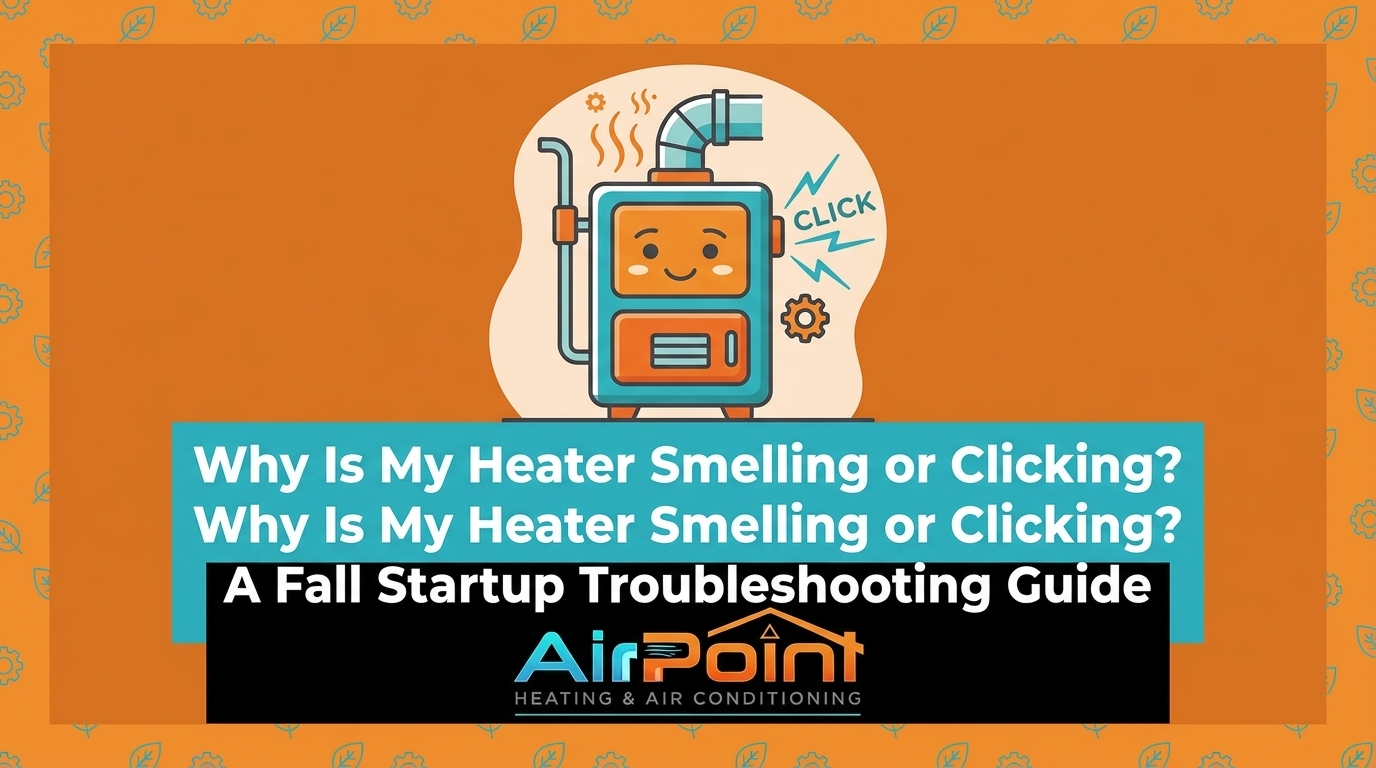 Why Is My Heater Smelling or Clicking? A Fall Startup Troubleshooting Guide
