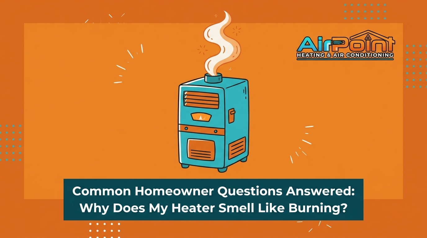 Common Homeowner Questions Answered: Why Does My Heater Smell Like Burning?