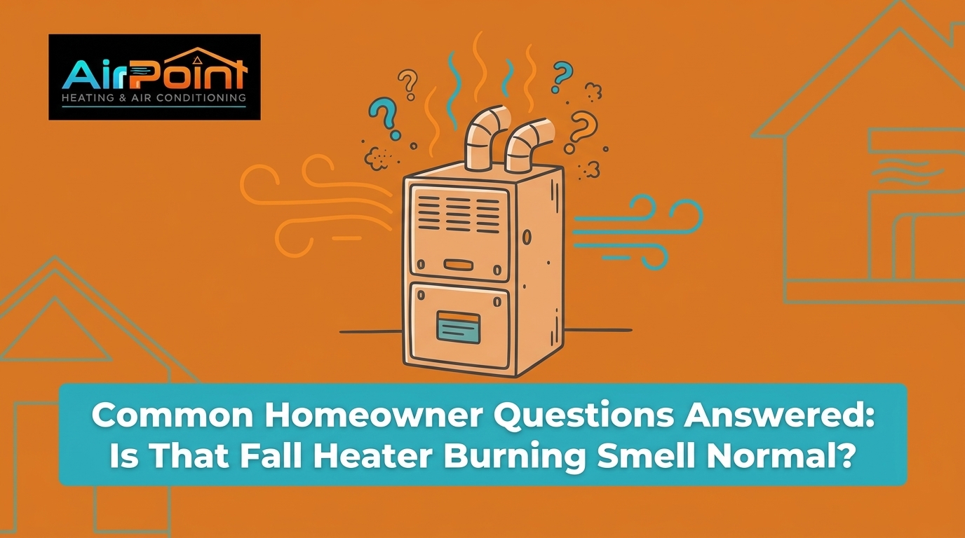 Common Homeowner Questions Answered: Is That Fall Heater Burning Smell Normal?