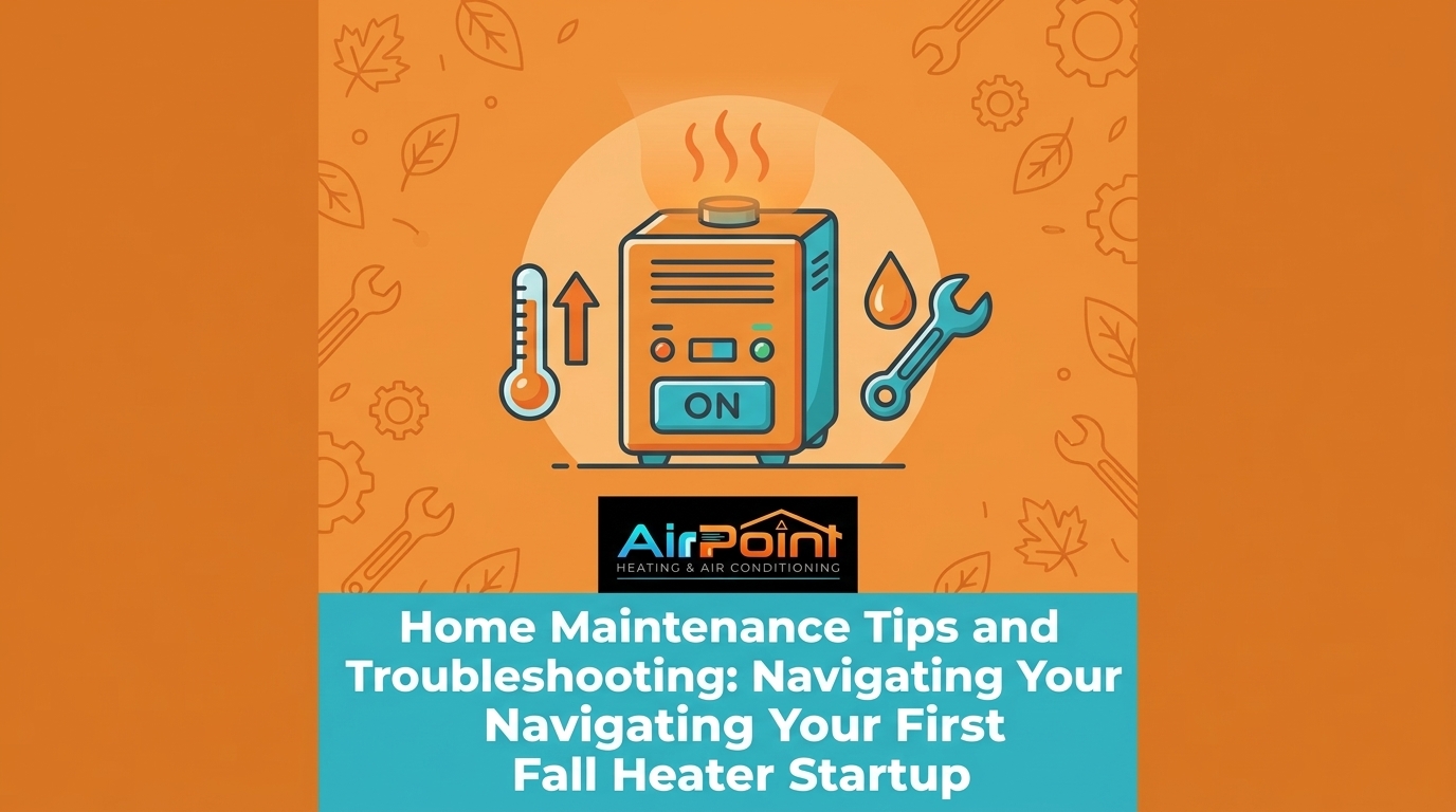 Home Maintenance Tips and Troubleshooting: Navigating Your First Fall Heater Startup