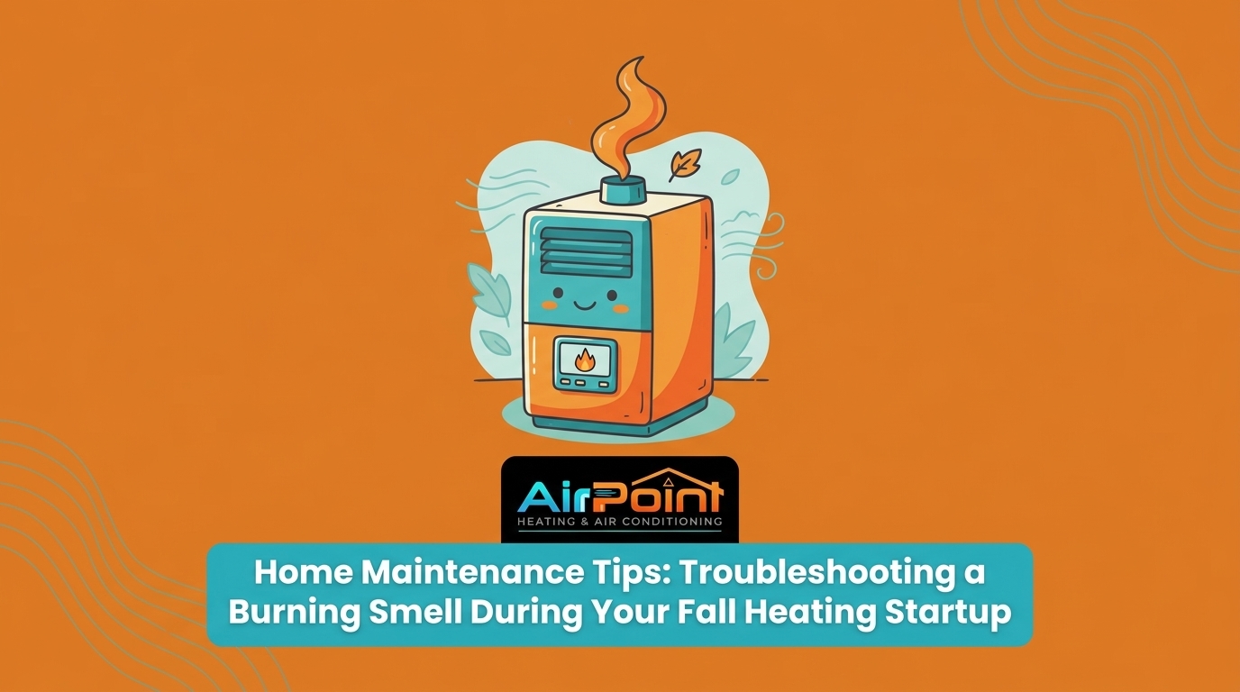 Home Maintenance Tips: Troubleshooting a Burning Smell During Your Fall Heating Startup