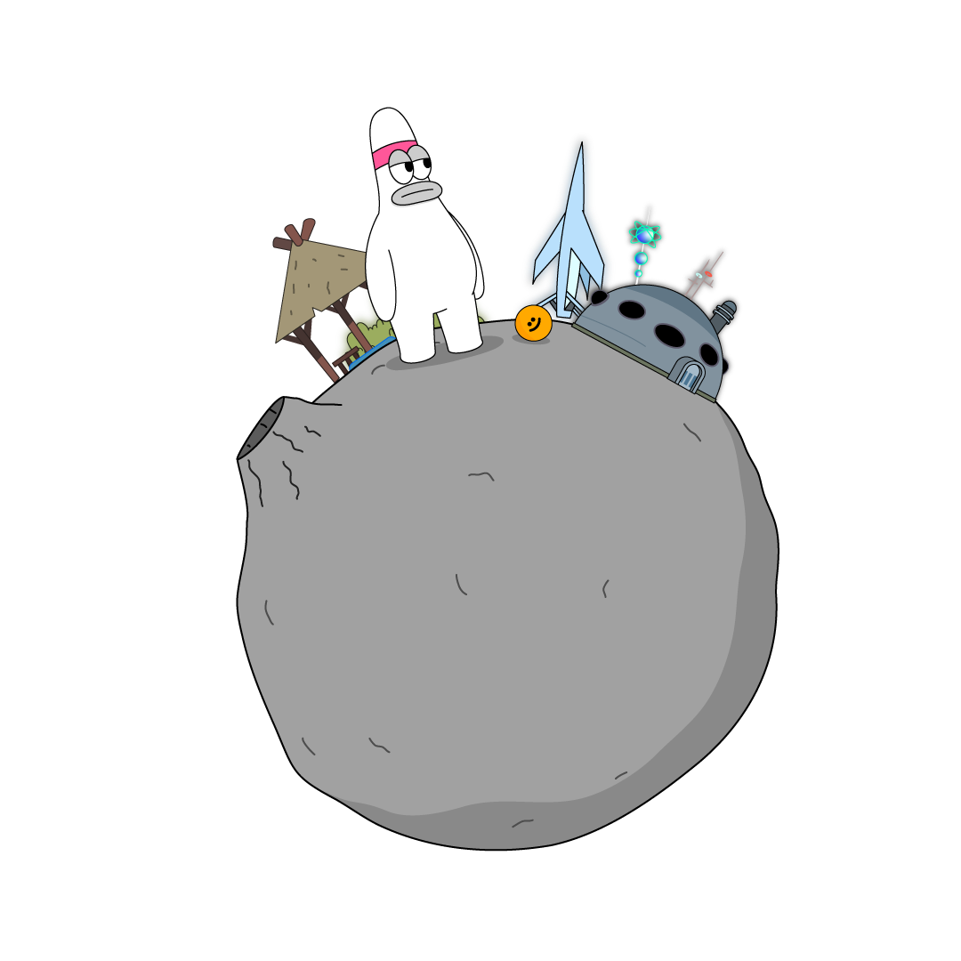 Mr. Diggle on his planet