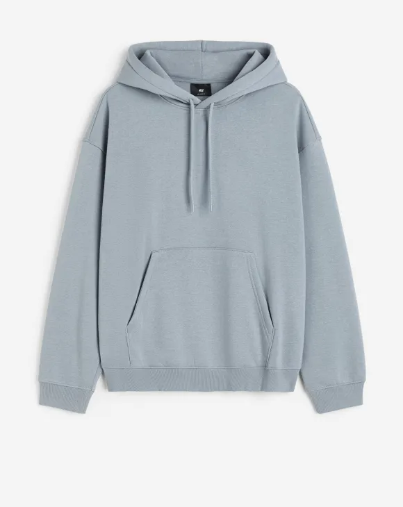 A collection of H&M hoodies and sweatshirts arranged neatly, highlighting trendy and comfortable apparel choices.