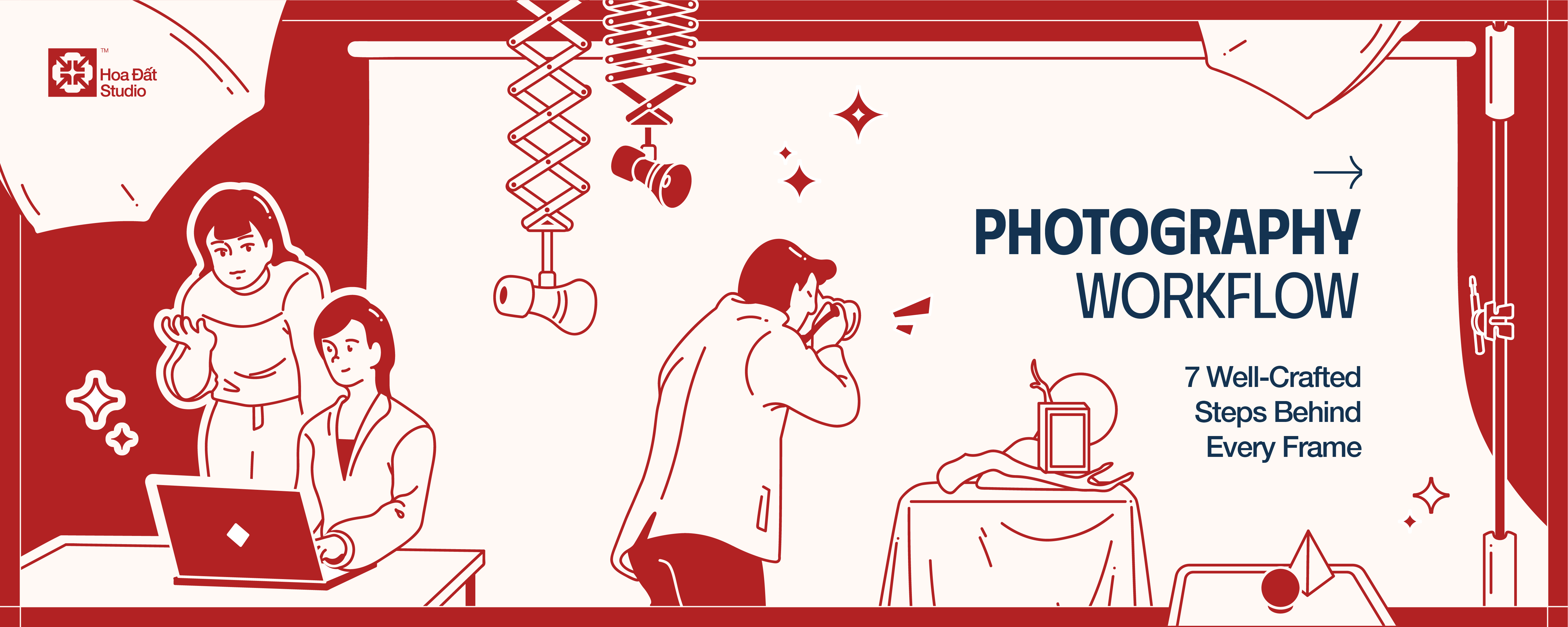 PHOTOGRAPHY WORKFLOW AT HOA ĐẤT - 7 Well-Crafted Steps Behind Every Frame