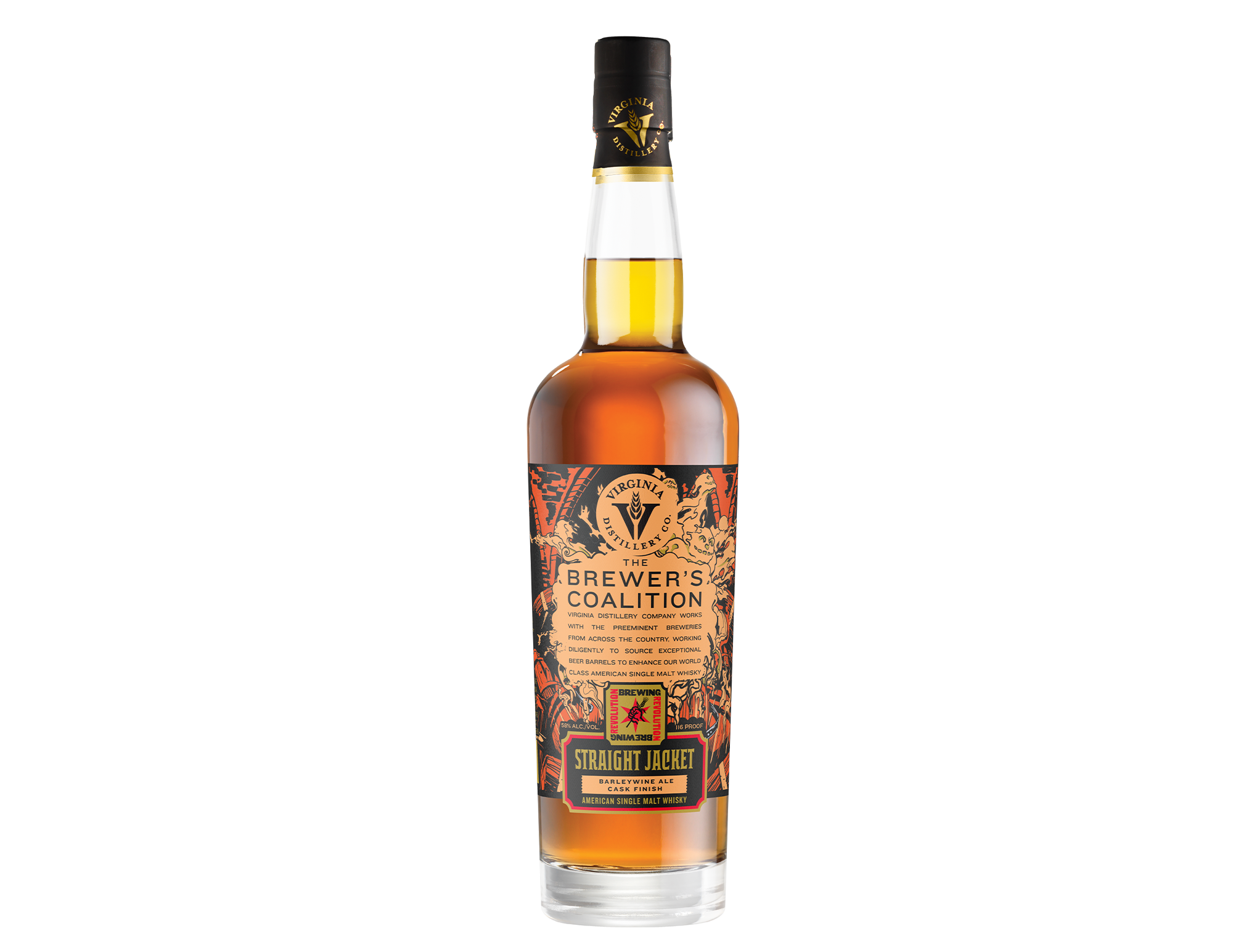 Revolution Brewing Straight Jacket Barleywine Cask Finish