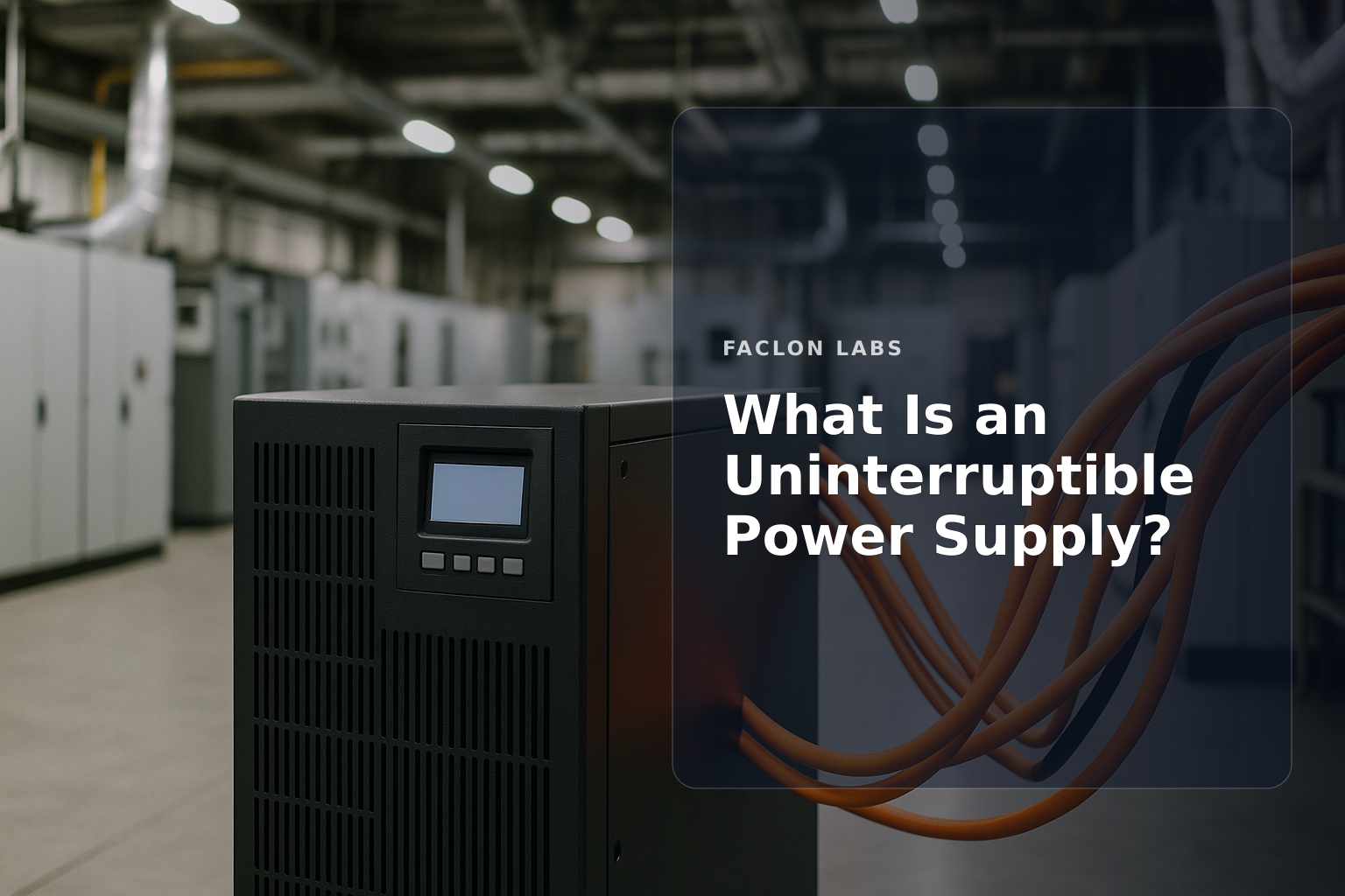Faclon Labs — What Is an Uninterruptible Power Supply?