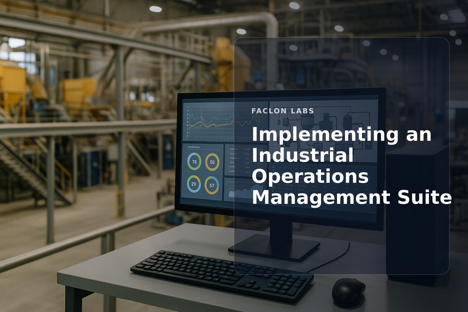 Faclon Labs — Implementing an Industrial Operations Management Suite