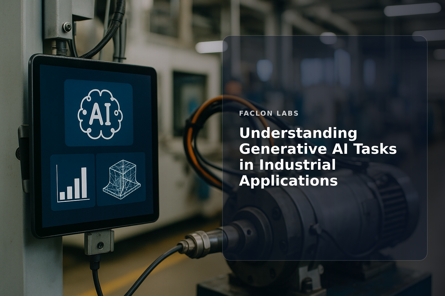Faclon Labs — Understanding Generative AI Tasks in Industrial Applications