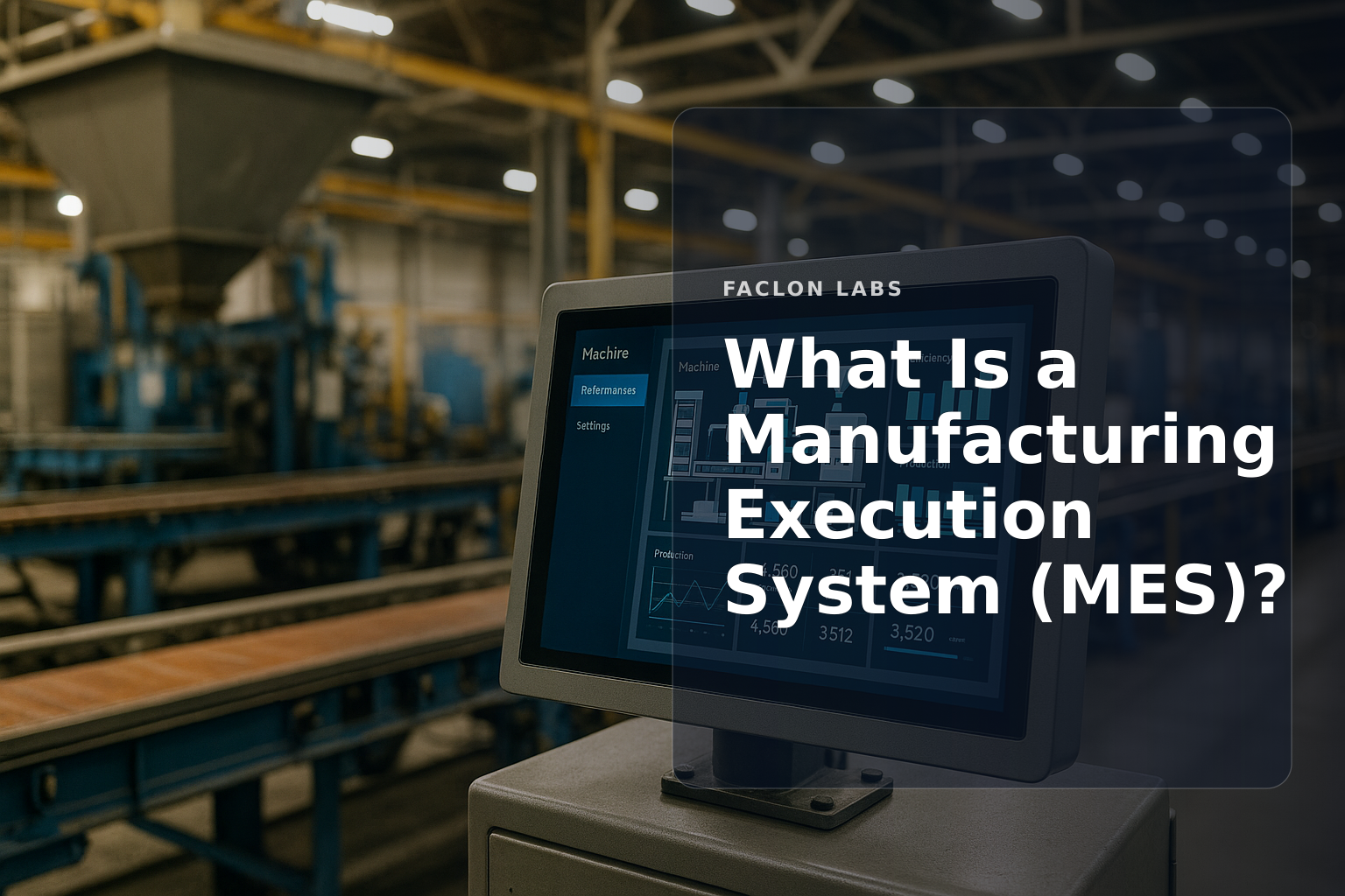 Faclon Labs — What Is a Manufacturing Execution System (MES)?