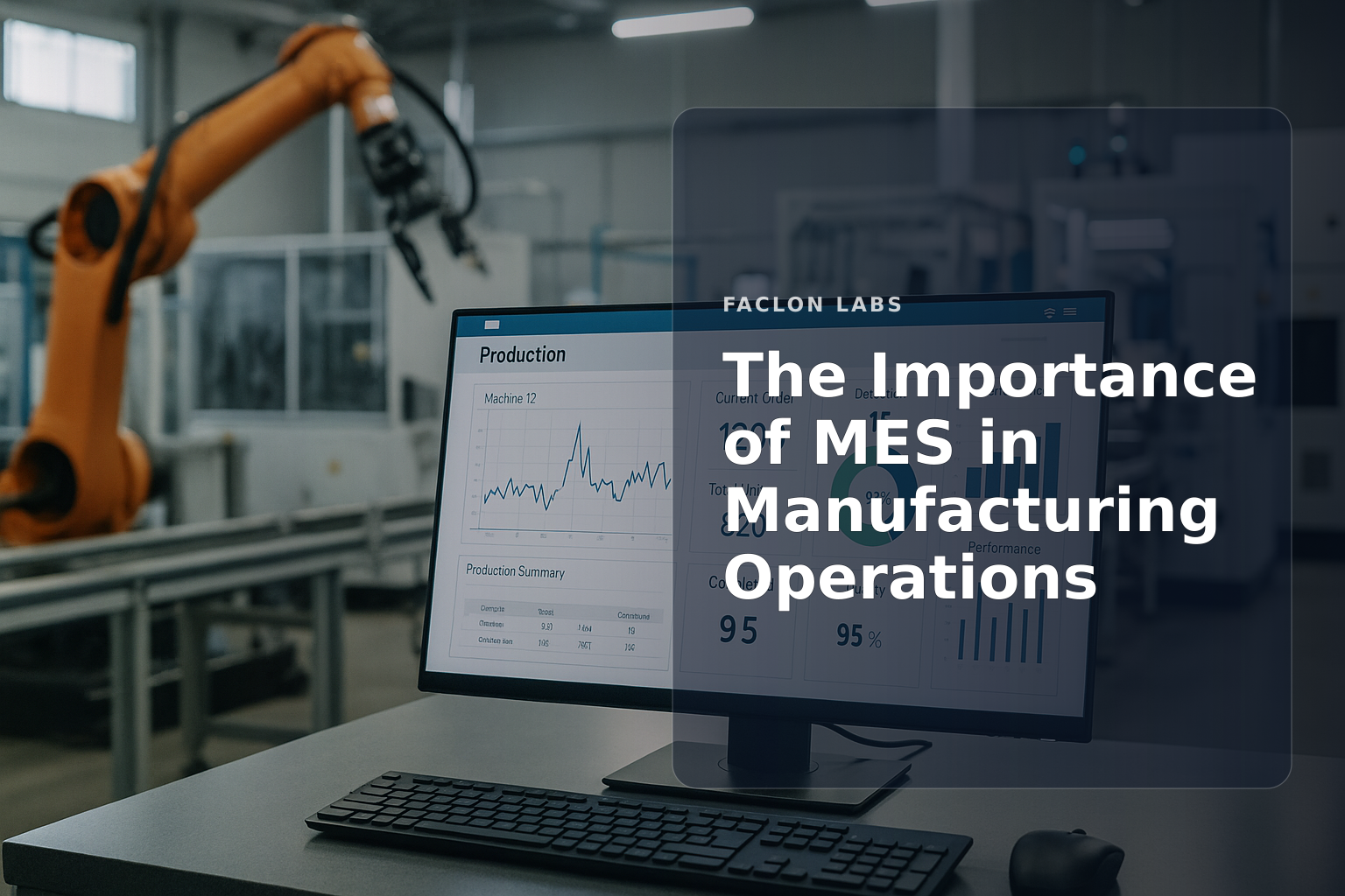 Faclon Labs — The Importance of MES in Manufacturing Operations