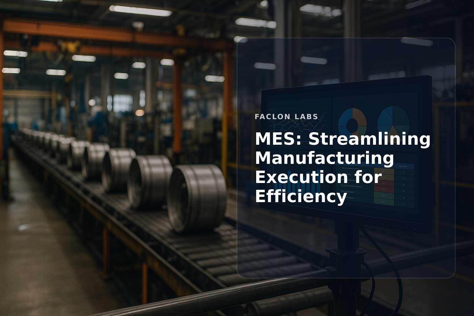 Faclon Labs — MES: Streamlining Manufacturing Execution for Efficiency