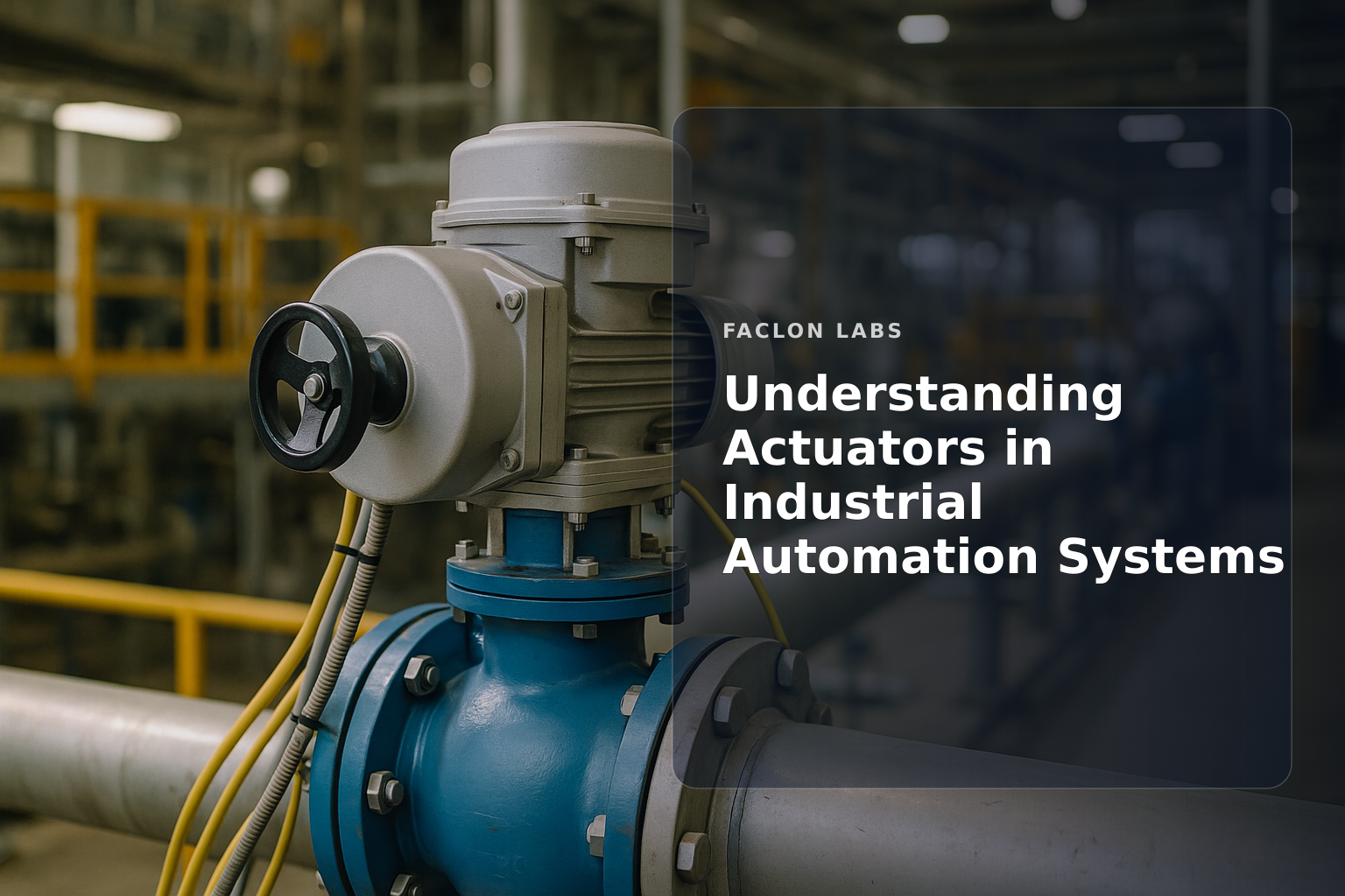 Faclon Labs — Understanding Actuators in Industrial Automation Systems