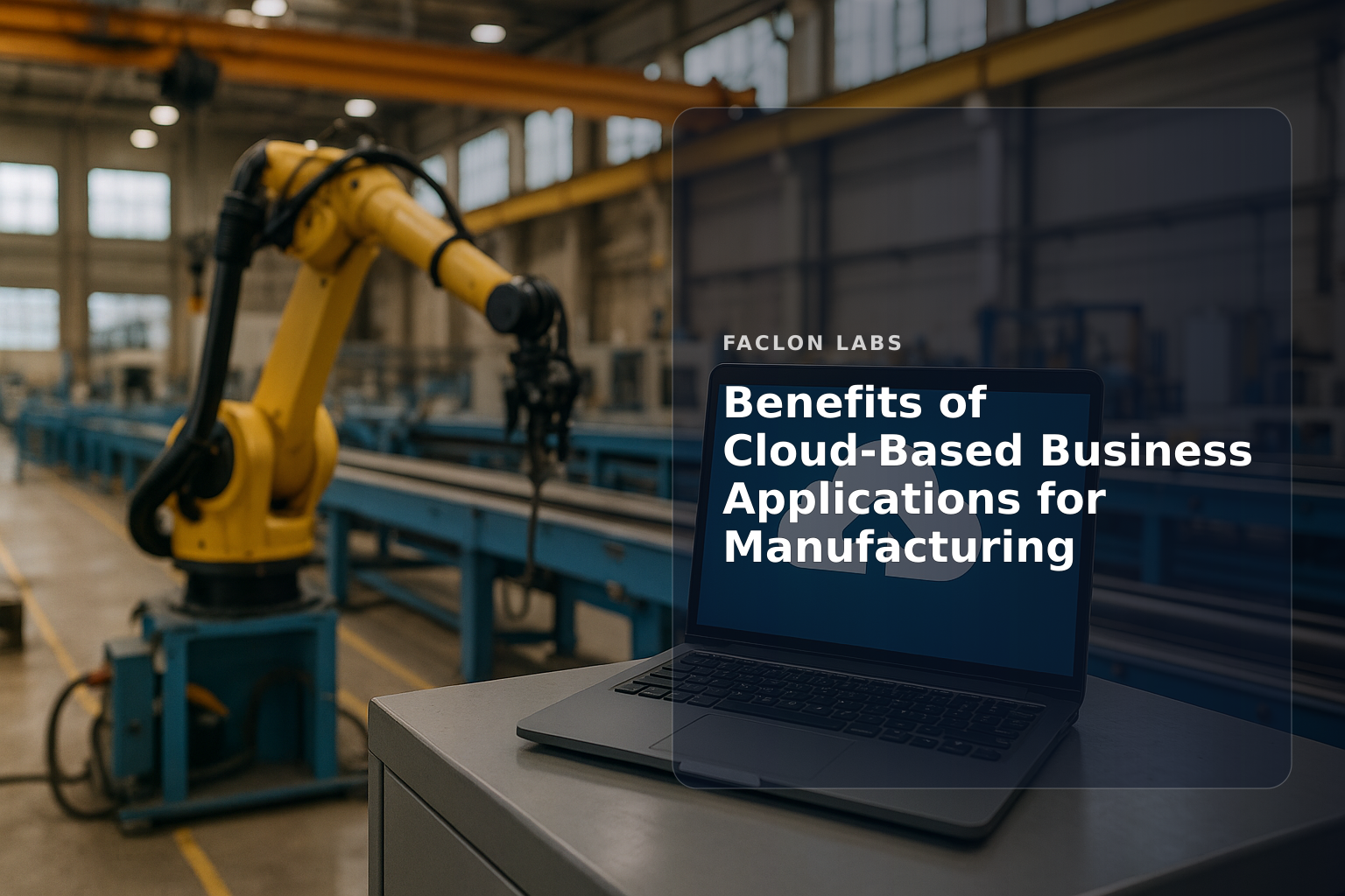 Faclon Labs — Benefits of Cloud-Based Business Applications for Manufacturing