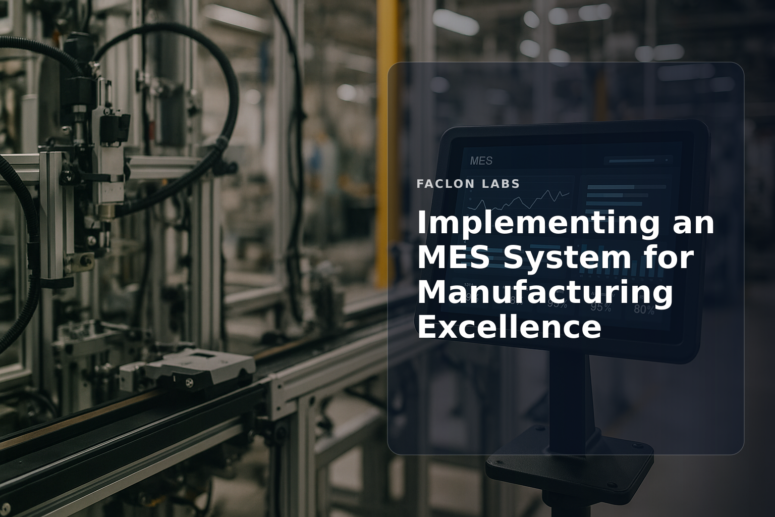 Faclon Labs — Implementing an MES System for Manufacturing Excellence