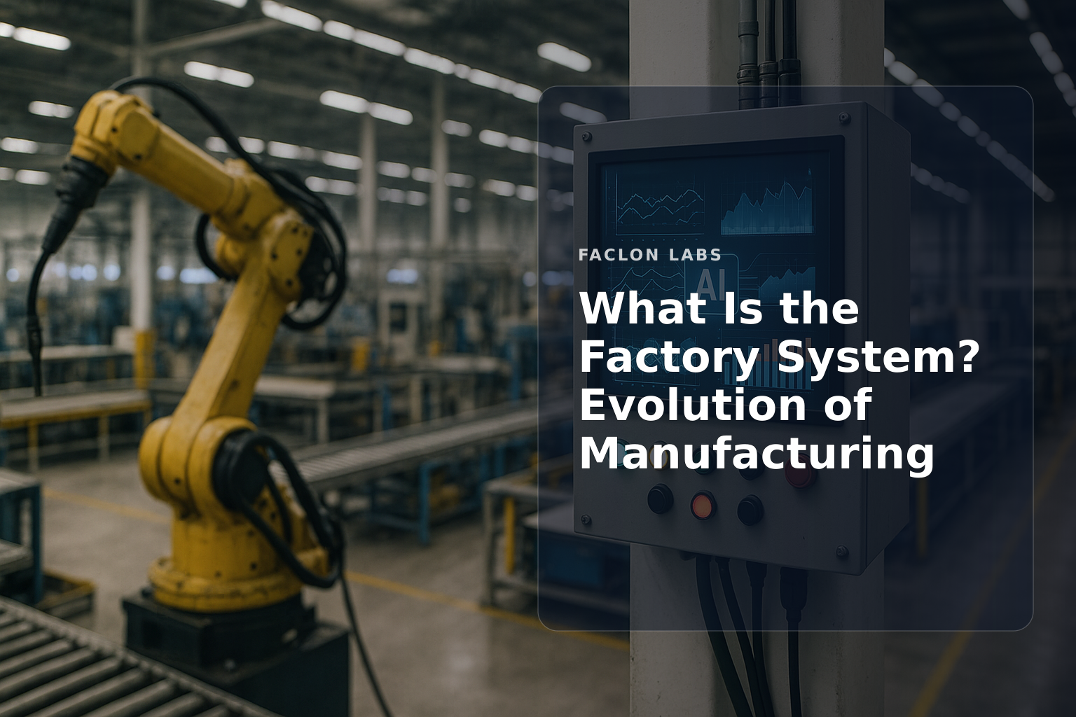 Faclon Labs — What Is the Factory System? Evolution of Manufacturing