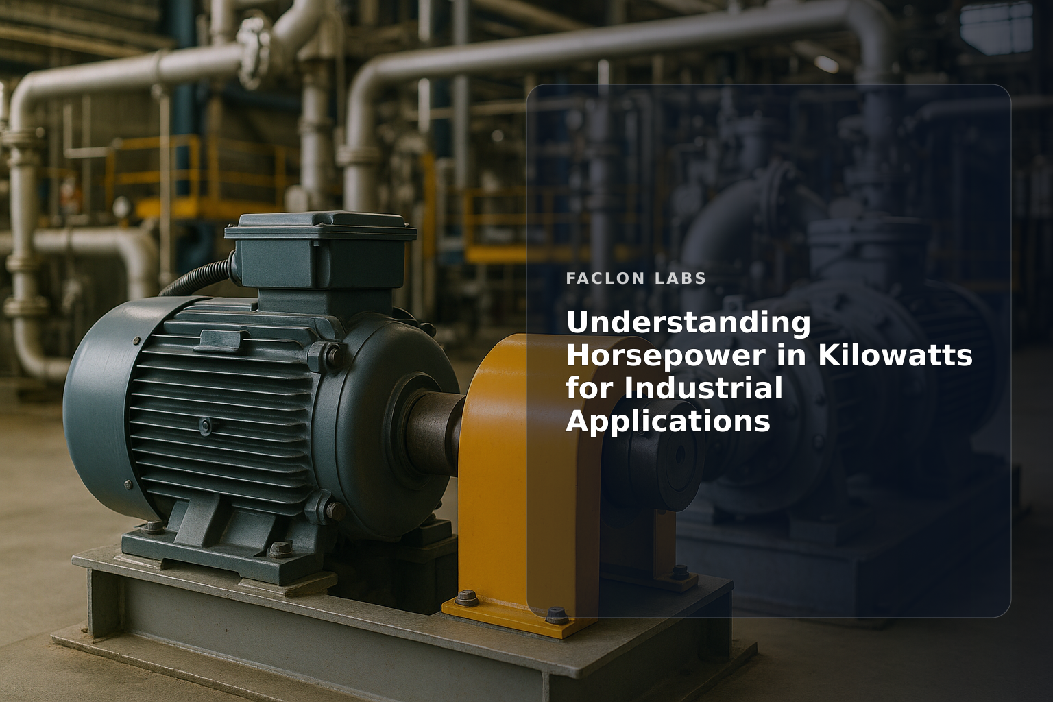 Faclon Labs — Understanding Horsepower in Kilowatts for Industrial Applications