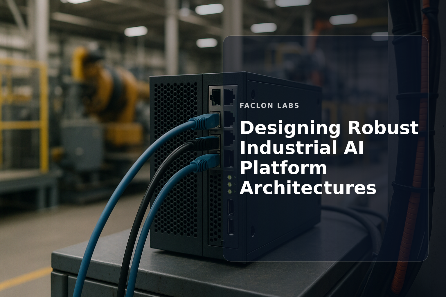 Faclon Labs — Designing Robust Industrial AI Platform Architectures