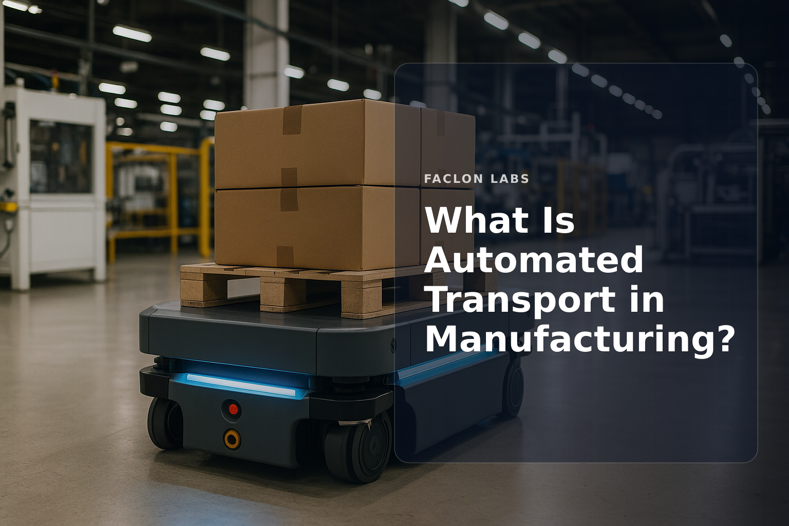 Faclon Labs — What Is Automated Transport in Manufacturing?