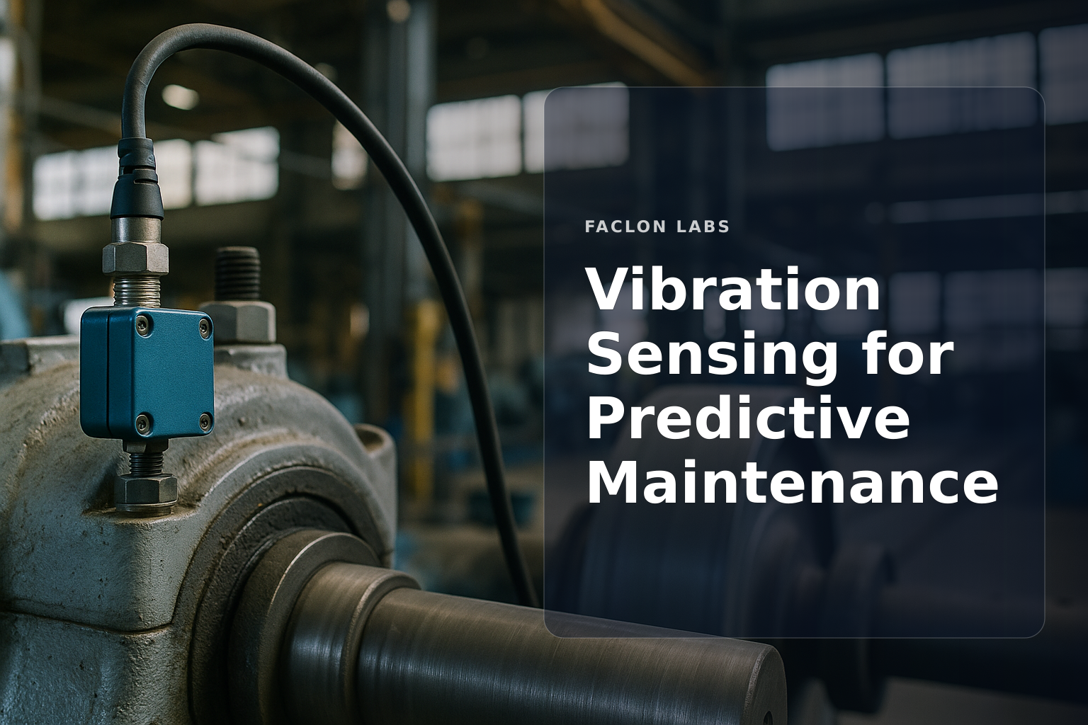 Faclon Labs — Vibration Sensing for Predictive Maintenance