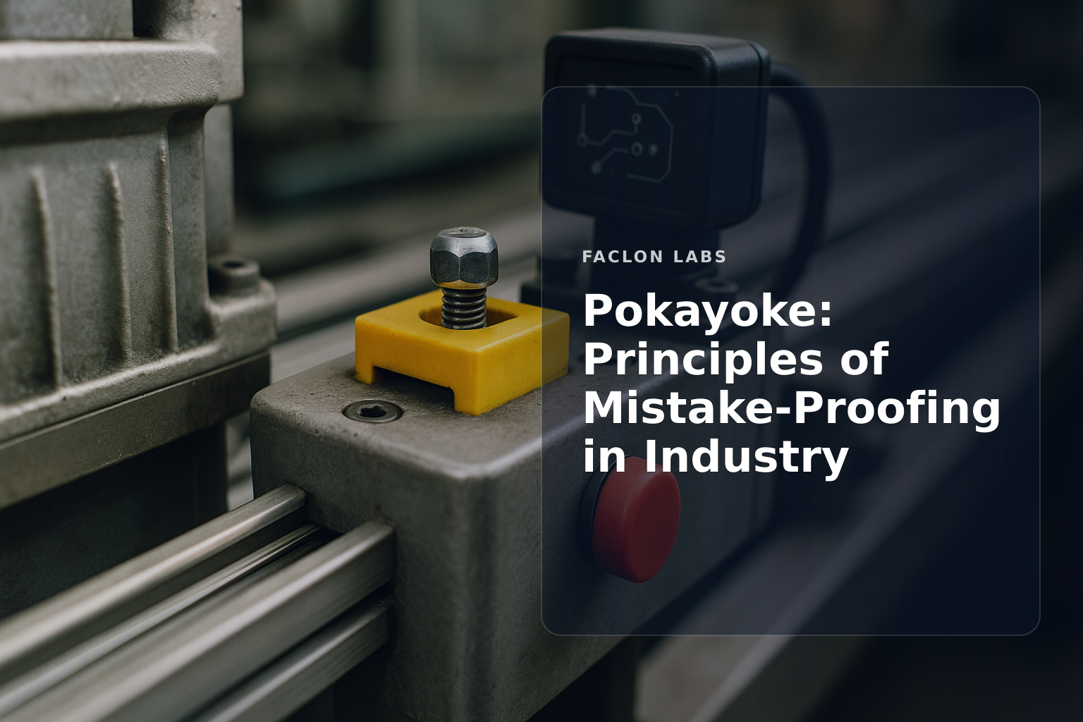 Faclon Labs — Pokayoke: Principles of Mistake-Proofing in Industry