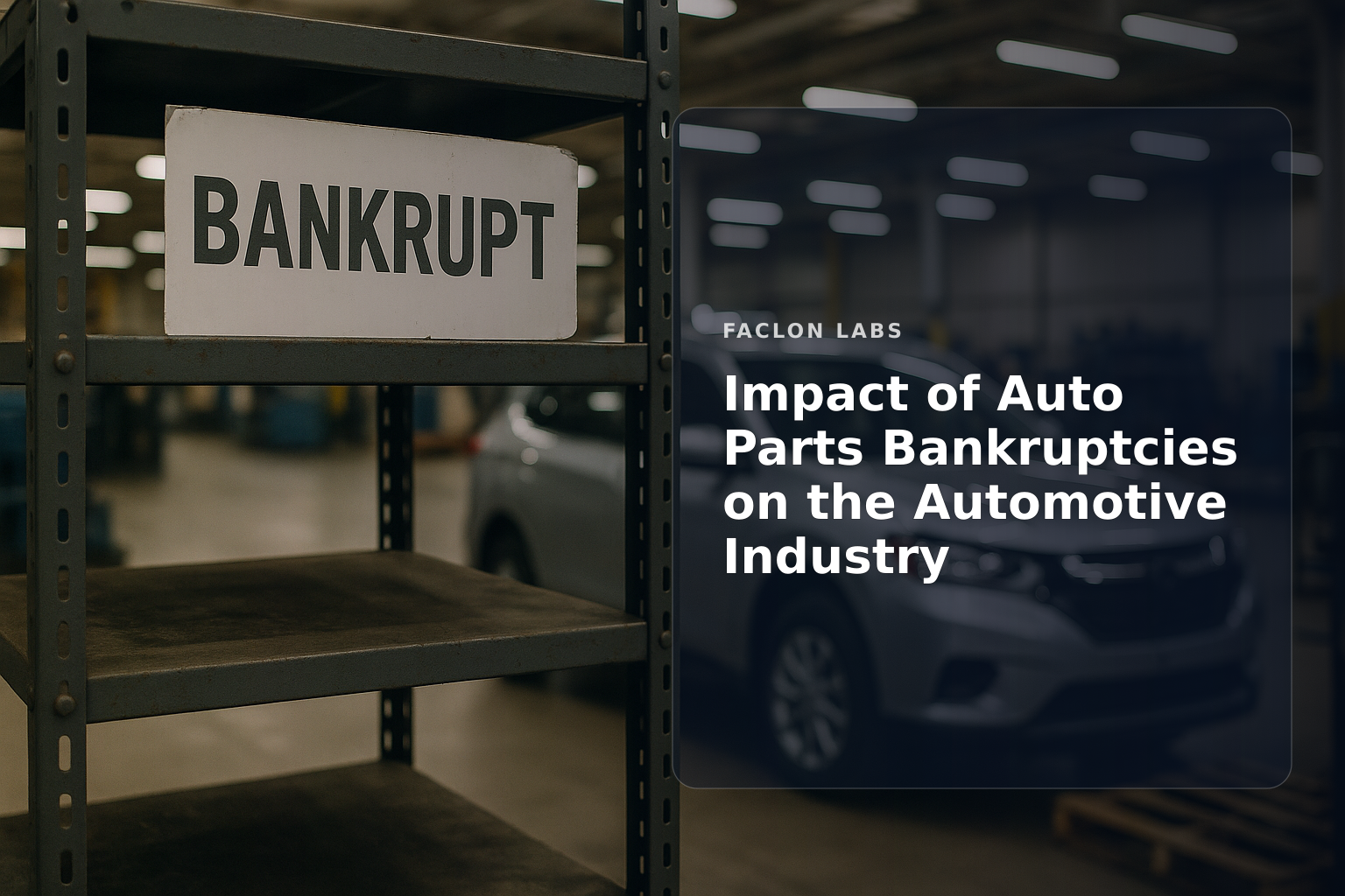 Faclon Labs — Impact of Auto Parts Bankruptcies on the Automotive Industry