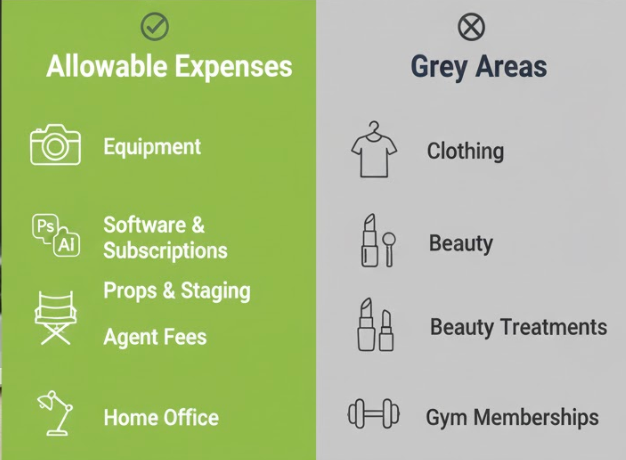 Allowable and gre areas for tik tok Affiliates