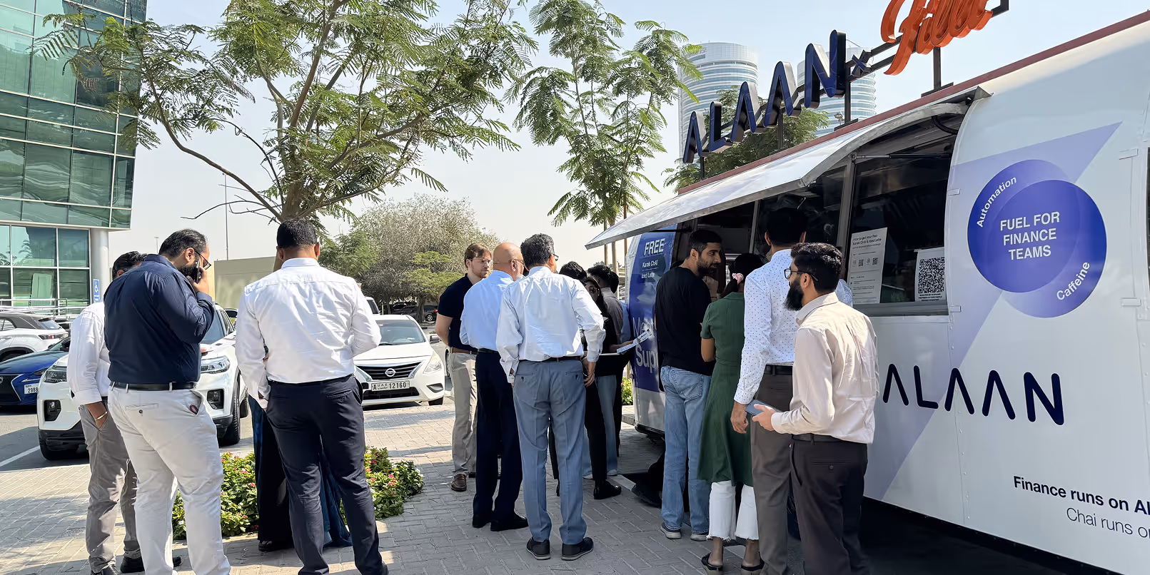 Group of people standing in line