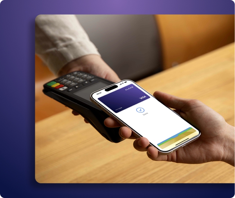 Tap to pay with Alaan