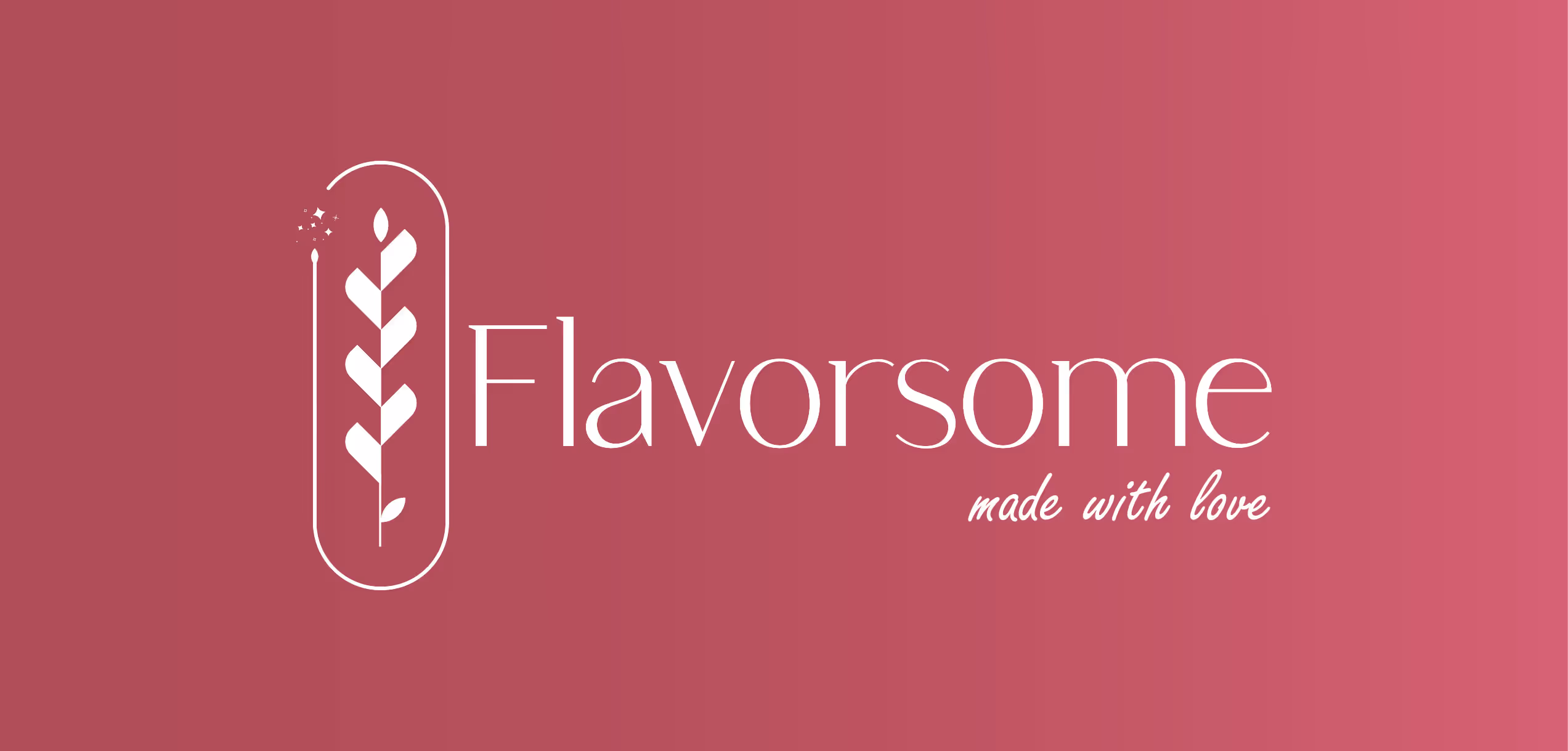 Flavoursome food service branding Vibur Studio